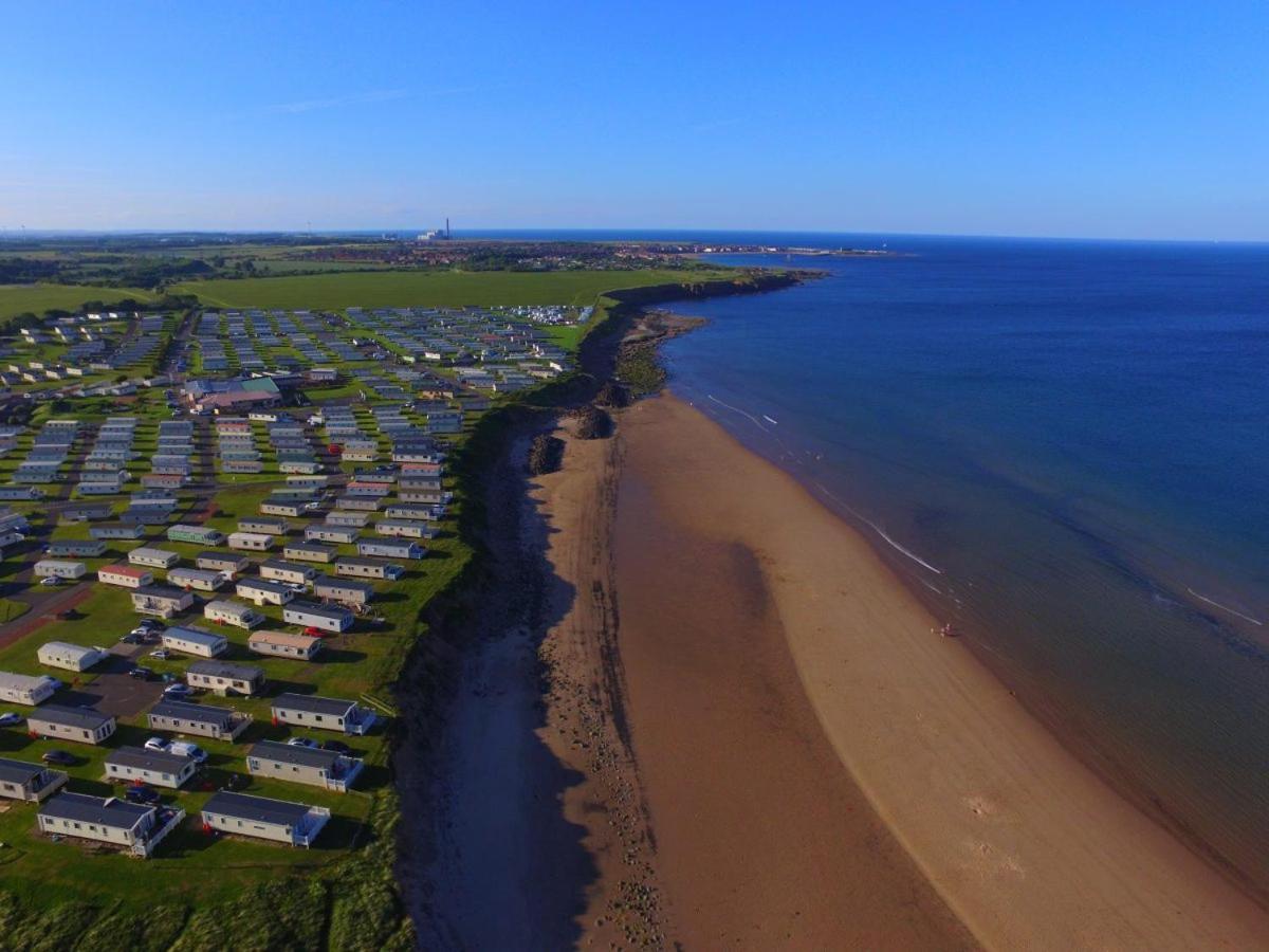 Cosy & Modern Private Seaview Caravan North Seaton Exterior foto
