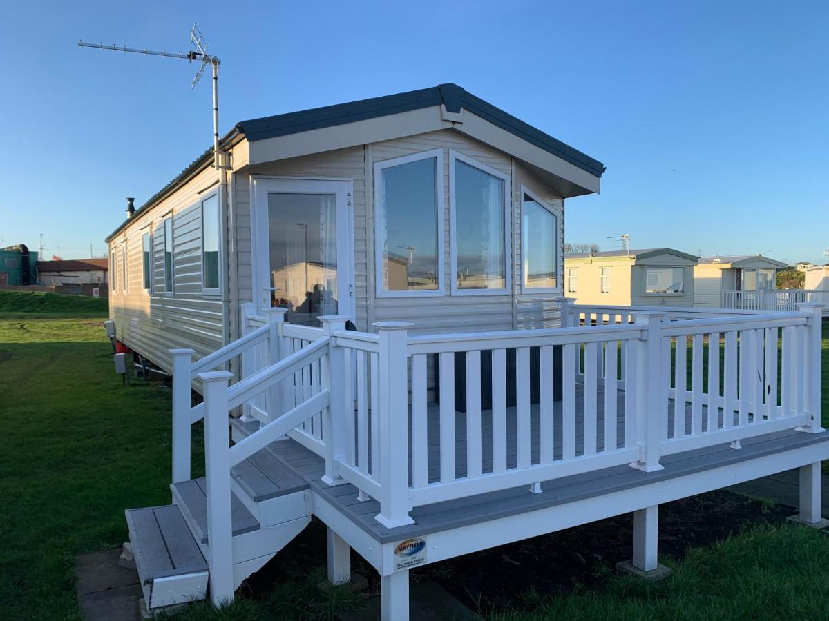 Cosy & Modern Private Seaview Caravan North Seaton Exterior foto