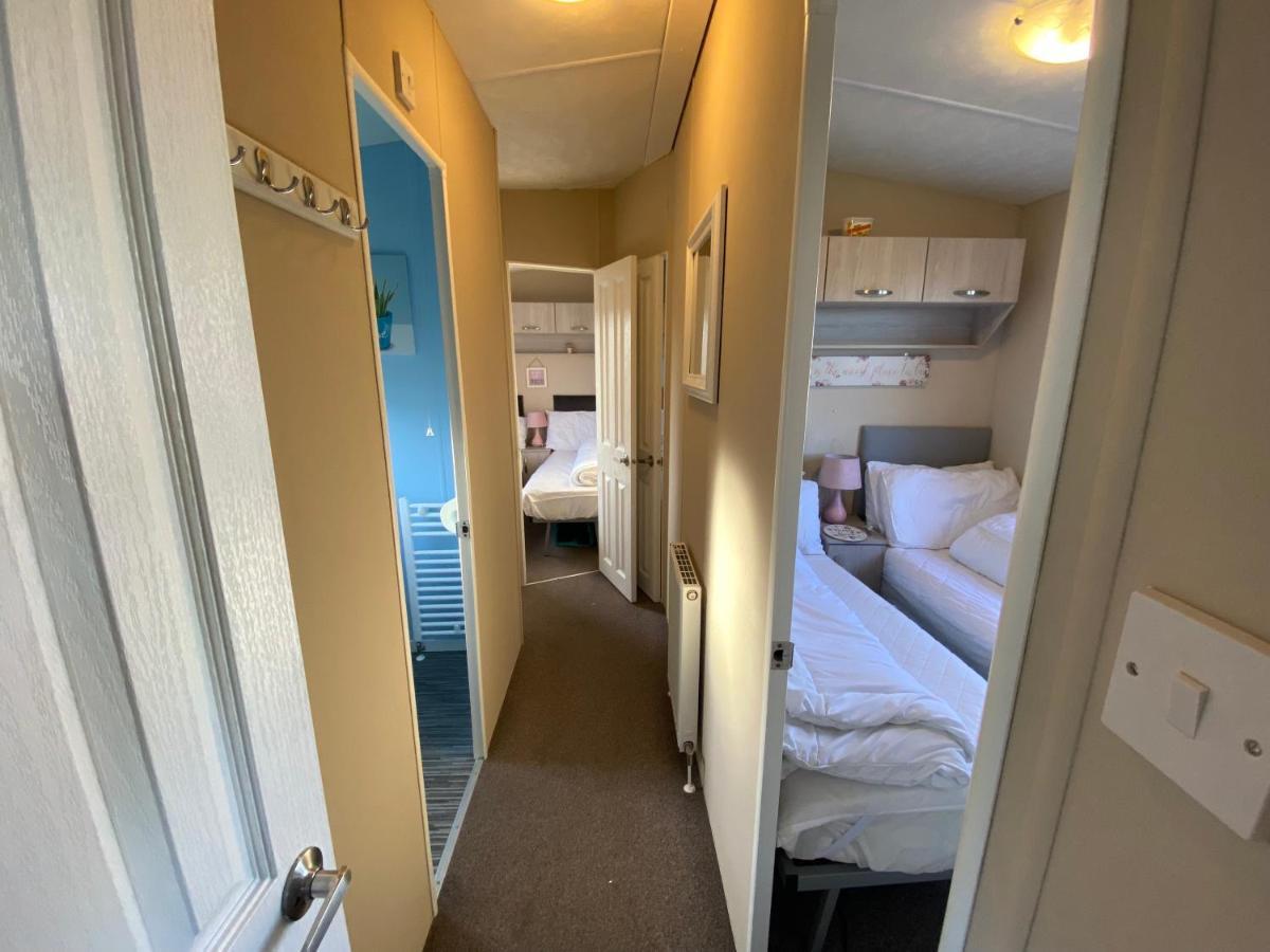Cosy & Modern Private Seaview Caravan North Seaton Exterior foto
